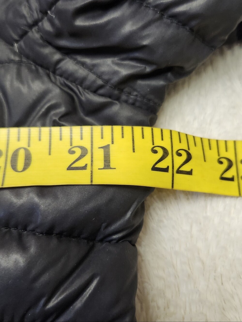 • Michael Michael Kors Black Lightweight Packable Down Puffer Hooded Jacket L - Picture 9 of 11